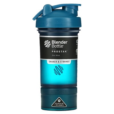 

Blender Bottle Pro Stak Ocean Blue 22 oz (651 ml)