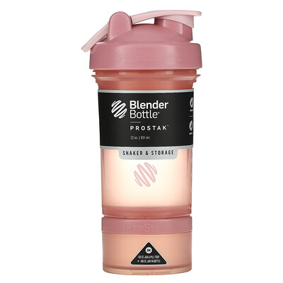 

Blender Bottle ProStak, розово-розовый, 651 мл (22 унции)