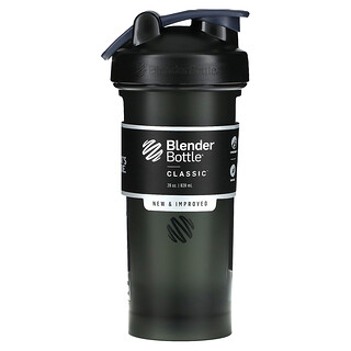 Blender Bottle, Klassisk, FC Svart, 28 oz (828 ml)