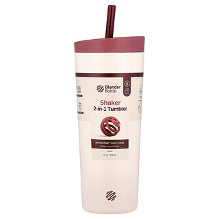 Blender Bottle, Pahar 2 în 1 Shaker, Sahara Sunset, 24 oz (710 ml)