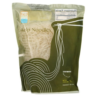 Sea Tangle Noodle Company лапша из бурых водорослей, 340 г (12 унций)