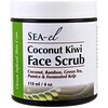 Sea el, Coconut Kiwi Face Scrub , 4 oz (118 ml)