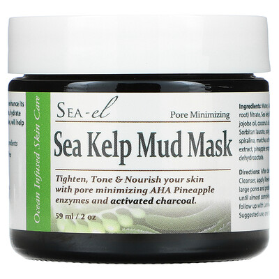 

Sea el, Sea Kelp Mud Beauty Mask, 2 oz (59 ml)