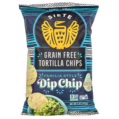 Siete  Grain Free Tortilla Chips  Dip Chip  5 oz (142 g)