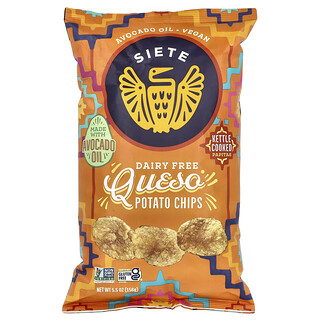 Siete, Patatas fritas, Queso, 156 g (5,5 oz)