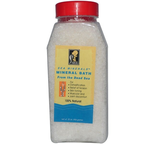 Mineral Bath Salt (Sal de baño mineral), 32 oz (906 g)