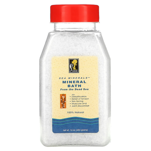 Sea Minerals, 死海のミネラルバス、1ポンド (453 g)