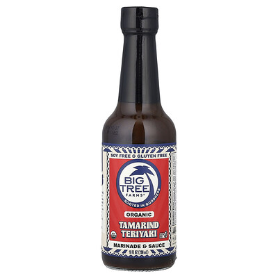 Product Image for Big Tree Farms, Organic Tamarind Teriyaki, Marinade & Sauce, 10 fl oz (296 ml)