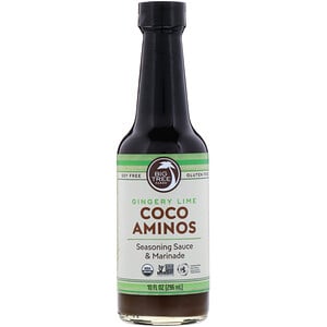 Отзывы о Биг Три Фармс, Organic Coco Aminos, Seasoning Sauce & Marinade, Gingery Lime, 10 fl oz (296 ml)