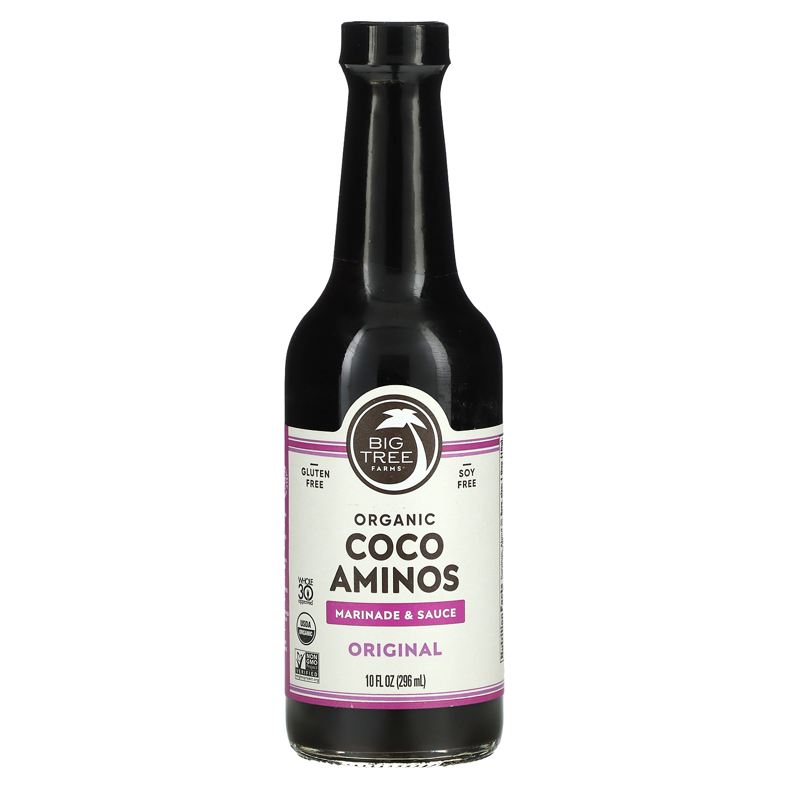 Big Tree Farms, Organic Coco Aminos, Marinade & Sauce, Original, 10 fl