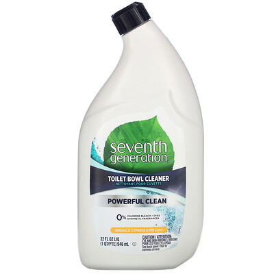 Seventh Generation Toilet Bowl Cleaner, Emerald Cypress & Fir, 32 fl oz (946 ml)