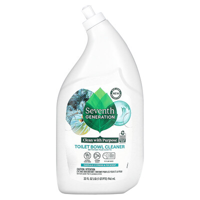 Seventh Generation Toilet Bowl Cleaner Emerald Cypress & Fir 32 fl oz (946 ml)