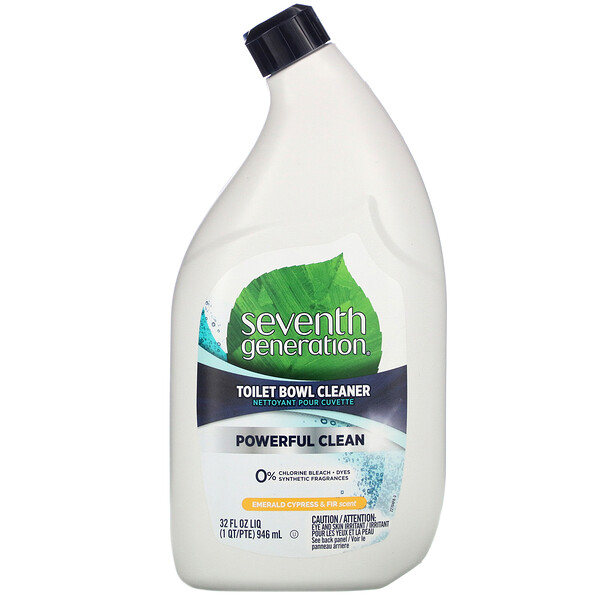 Seventh Generation‏, Toilet Bowl Cleaner, Emerald Cypress & Fir, 32 fl oz (946 ml)