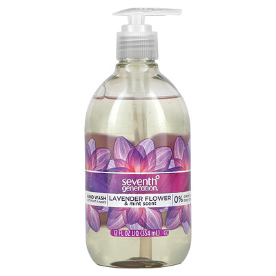 Seventh Generation Hand Wash Lavender Flower & Mint 12 fl oz (354 ml)