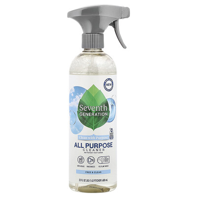 Seventh Generation  All Purpose Cleaner  Free & Clear  23 fl oz (680 ml)