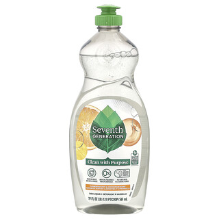 Seventh Generation, Astianpesuaine, klementiinin kuori ja sitruunaruoho, 561 ml