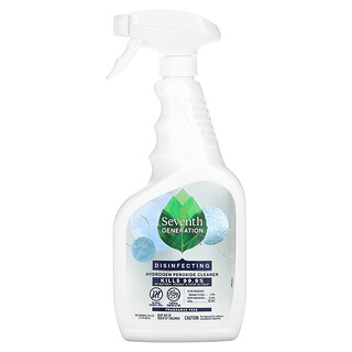 Seventh Generation, Limpiador desinfectante con peróxido de hidrógeno, Sin fragancia, 680 ml (23 oz. Líq.)