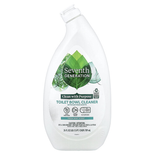 Seventh Generation, Čistič toaletných mís, svieža mäta, 709 ml