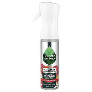 Seventh Generation, Limpiador ultraprofundo para múltiples superficies, Pomelo y azahar, 278 ml (9,4 oz. líq.)