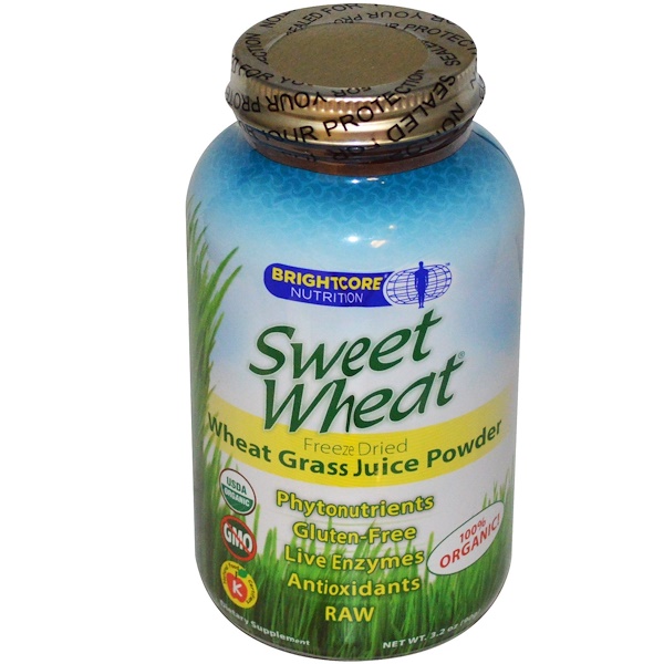 Sweet Wheat, Freeze Dried Wheat Grass Juice Powder, 3.2 oz (90 g) (Discontinued Item) 