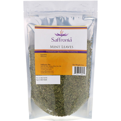 

Saffronia Листья мяты, 6 унций