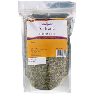 Saffronia Сушеный лук-порей, 6 унций