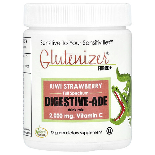 Sufficient C, Glutenizer® Force+, Kiwi-Erdbeere, 63 g
