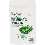 Sunfood, Broken Cell Wall Chlorella Tablets, 250 mg, 228 Tablets, 2 oz (57 g) отзывы