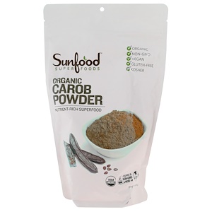 Отзывы о Санфуд, Organic Carob Powder, 1 lb (454 g)