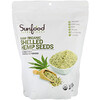 Sunfood, Raw Organic Shelled Hemp Seeds, 1 lb (454 g)