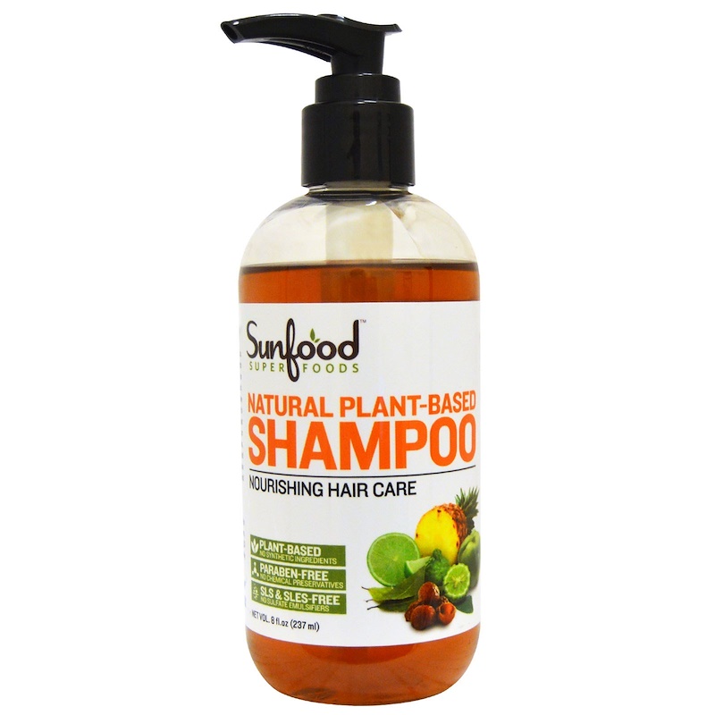 Sunfood, Natural PlantBased Shampoo, 8 fl oz (237 ml) iHerb