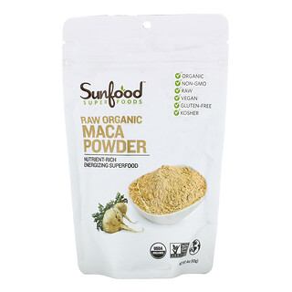 Sunfood, Superfoods, Raw Organic Maca Powder, 4 oz (113 g)