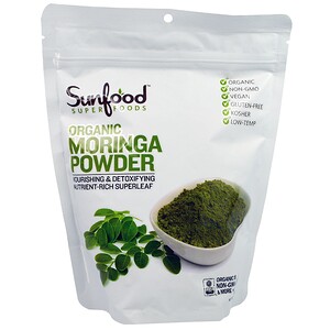 Отзывы о Санфуд, Organic Moringa Powder, 8 oz (227 g)