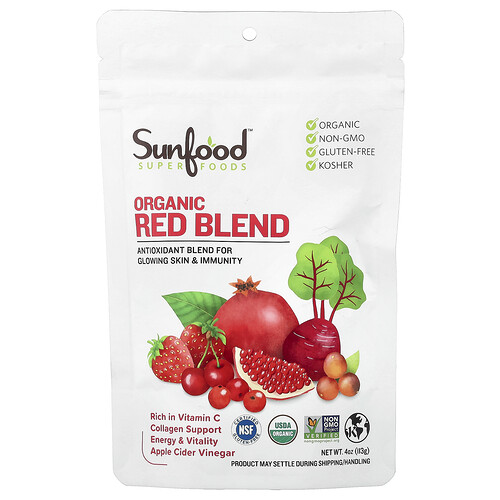 Sunfood, Organic Red Blend, 4 oz (113 g)