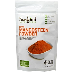 Отзывы о Санфуд, Raw Mangosteen Powder, 3.5 oz (100 g)