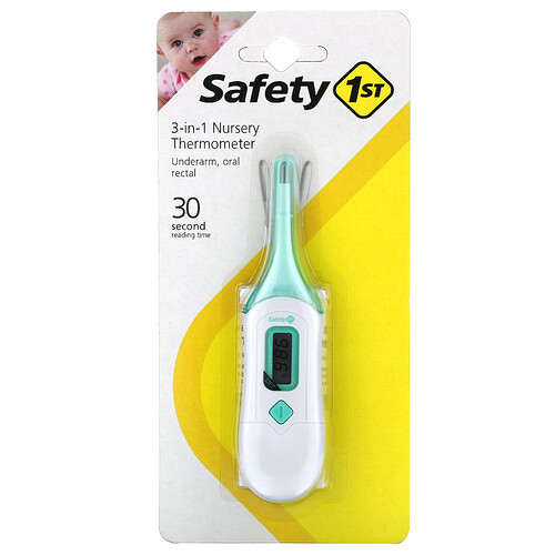 Safety 1st, 3-in-1 Kwekerij Thermometer, 1 Telling
