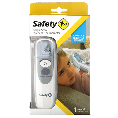 Product Image for Safety 1st, Simple Scan Forehead Thermometer , 1 Count
