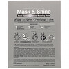 SFGlow, Mask & Shine, Black Diamond Charcoal Modeling Beauty Mask, 4 Piece Kit