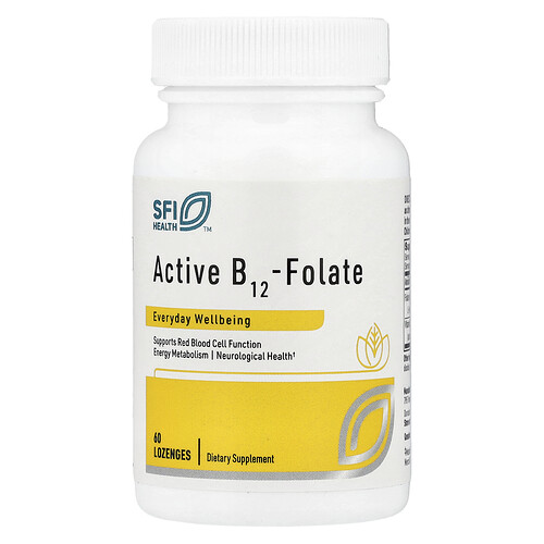 Sfi Health Active B12 Folate, 60 Lozenges