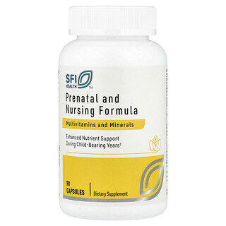 SFI Health, Prenatal &amp; Nourishing Formula, 90 Kapseln