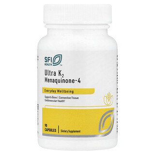 إس إف آي هيلث‏, Ultra K2 ميناكينون-4، 90 كبسولة (15,000 مكجم لكل كبسولة)