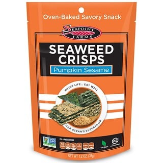 Seapoint Farms, Chips d'algues, potiron sésame, 35 g (1,2 oz)