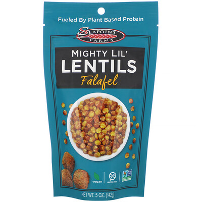 Купить Seapoint Farms Mighty Lil' Lentils, Falafel, 5 oz (142 g)