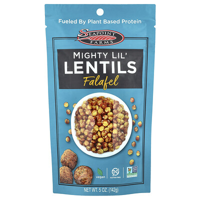 Seapoint Farms  Mighty Lil' Lentils  Falafel  5 oz (142 g)