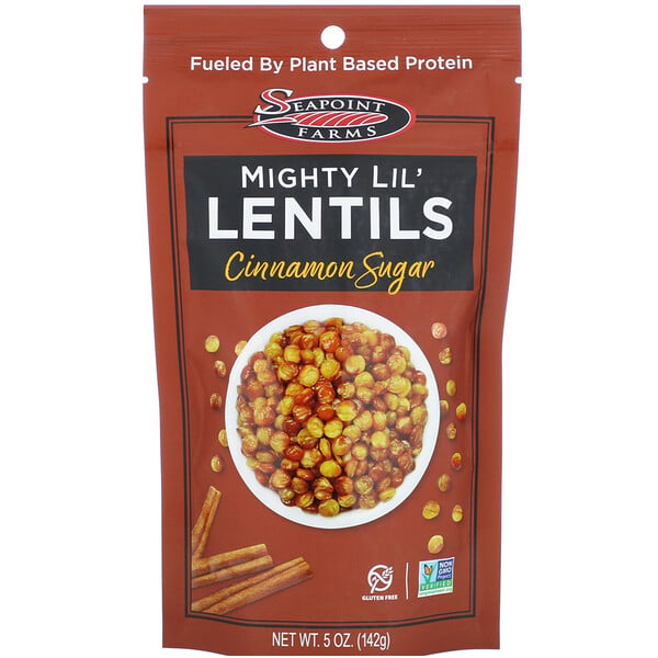 Mighty Lil' Lentils, Cinnamon Sugar, 5 oz (142 g)