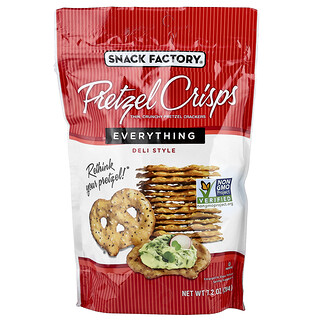 Snack Factory, Pretzels crisps, Todo, Delicatessen`` 204 g (7,2 oz)