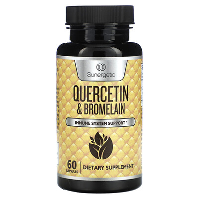 Sunergetic  Quercetin & Bromelain  60 Capsules