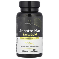 Annatto Max DeltaGold®, 300 мг, 60 капсул із рідиною