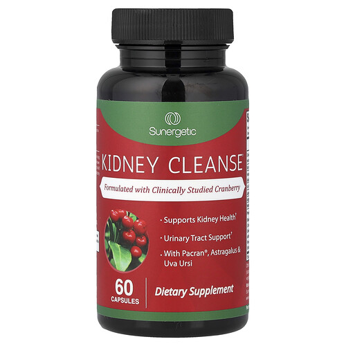Sunergetic Kidney Cleanse, 60 Capsules