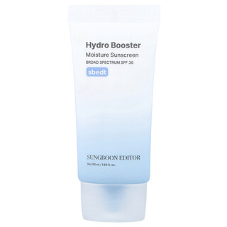 Sungboon Editor, Hydro Booster, Protector solar humectante, FPS 30, 50 ml (1,69 oz. líq.)